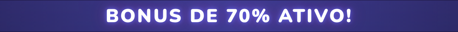Overlay real do Banner Automático exibido sobre a tela, com texto neon pulsante